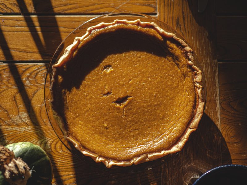 What do you do when the  world gives you pumpkins?<br>Make pumpkin pie…